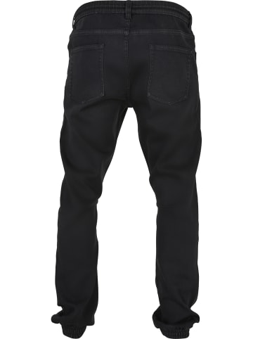 Urban Classics Urban Classics Herren Knitted Denim Jogpants in realblack washed