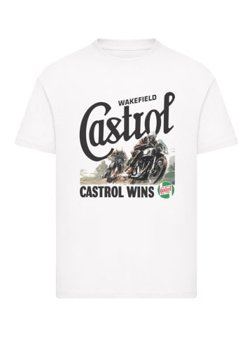 F4NT4STIC T-Shirt Castrol Wins in weiß