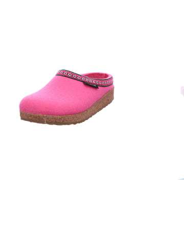 HAFLINGER Hausschuh Grizzly Franzl in rose