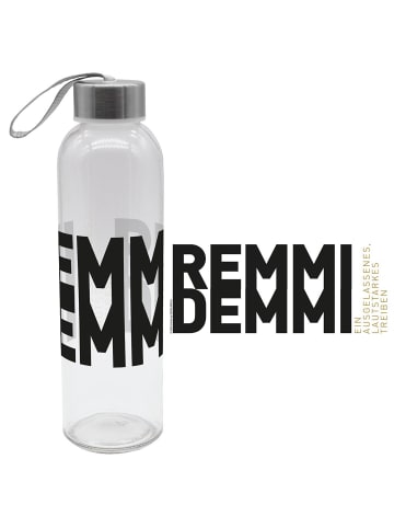Geda Labels Trinkflasche Remmidemmi in Schwarz - 500ml