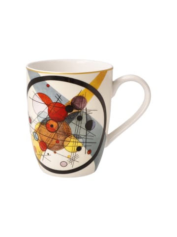 Goebel Künstlertasse " Wassily Kandinsky - Kreise im Kreis " in Kreise im Kreis