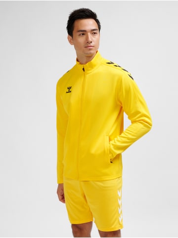 Hummel Reißverschluss Jacke Hmlcore Erwachsene in SPORTS YELLOW