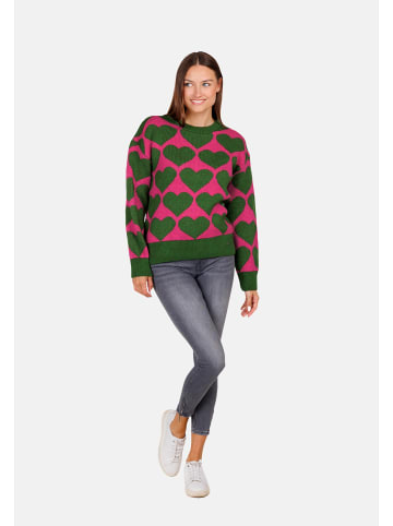KEY LARGO Pullover 'BEAT' in grün