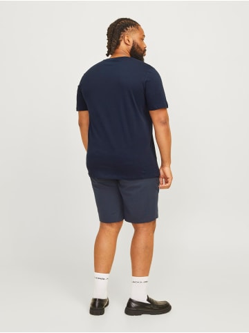 JACK & JONES PLUS T-shirt in Navy Blazer
