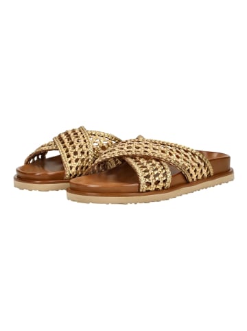 INUOVO Pantoletten in Gold