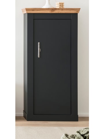 Furn.Design Kommode grau, Eiche Wotan, Landhaus 72cm, Highboard mit Soft-Close