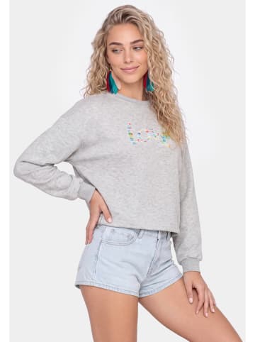 IZIA Women Sweatshirt in Grey