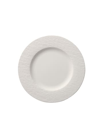 Villeroy & Boch 24er Set Tafelservice mit Besteck Manufacture Rock in weiß