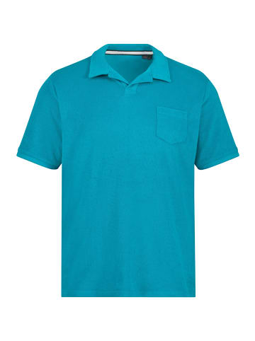 JP1880 Poloshirt in dunkles türkis