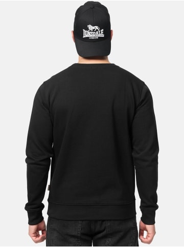 Lonsdale Pullover "Lympstone" in Schwarz