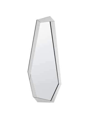 Beliani Wandspiegel CHANU in Silber - (W) 44 x (H) 104 x (L) 3 cm