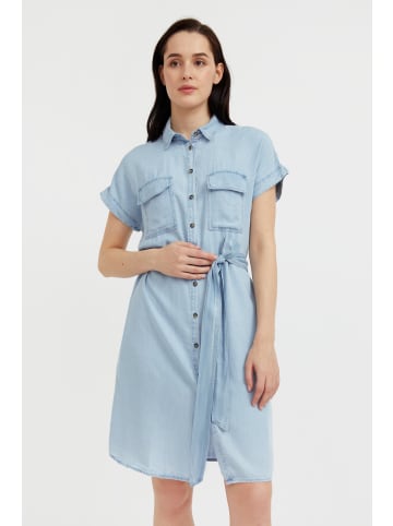 Finn Flare Jeanskleid Classic in light blue