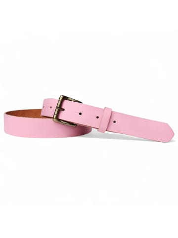 FRONHOFER Damengürtel Leder in Old-Rose