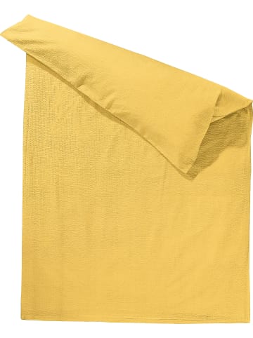 Erwin Müller Seersucker Bettbezug Wertingen in gelb