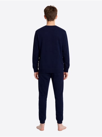 CR7 CRISTIANO RONALDO Pyjama Boys BASIC Long in blue