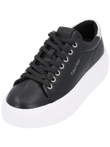 Calvin Klein Schnürschuhe in black/silver