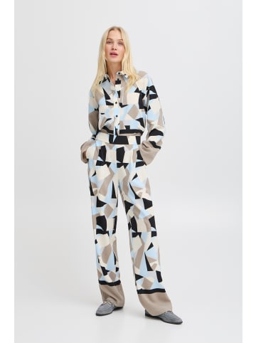 b. young Casual Hose BYFAVIA Straight fit in Humus Blocks