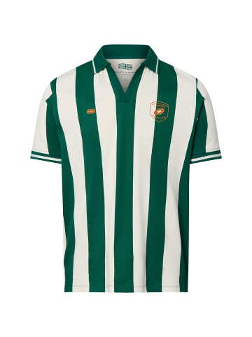 Finshley & Harding London Poloshirt Hector in tanne weiß - 0001