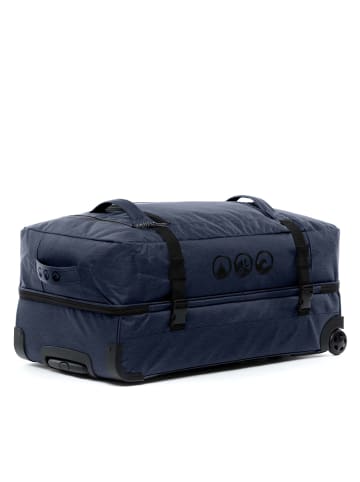 SONS OF ALOHA Reisetasche Reisetasche mit Rollen groß | Duffle 80 cm XL 120L in blau