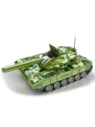 COFI 1453 Reobrix 55026 RC Militärfahrzeug Klemmbaustein Modell 1516 Teile ab 14 in Grün