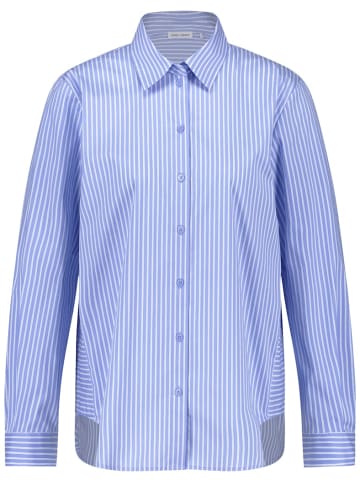 Gerry Weber Gestreifte Hemdbluse in Blau