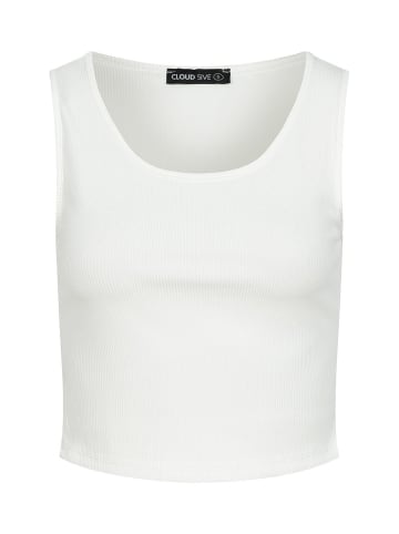 Cloud5ive Cropped Tee in offwhite