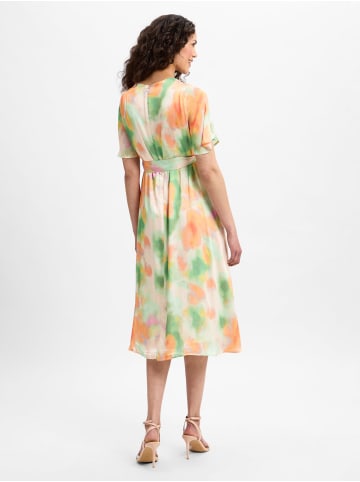 More & More Kleid in orange grün - 0001