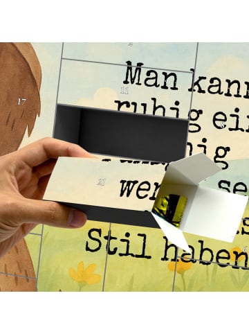 Mr. & Mrs. Panda Adventskalender Zum Befüllen Hund Blume Design ... in Weiß