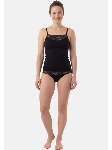 Conta Spaghetti Top Modal in Schwarz