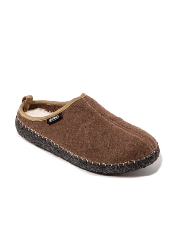 nuvola Hausschuhe "New Rim" in Braun/Beige