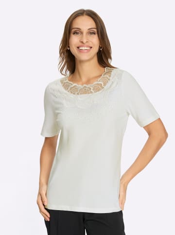 WITT WEIDEN Kurzarmshirt in ecru