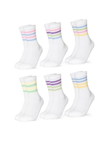 Occulto 6er Pack Tennissocken Steffi in 80s