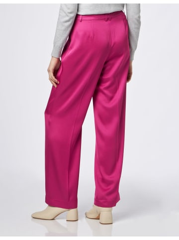 comma Bügelfaltenhose für Damen in pink