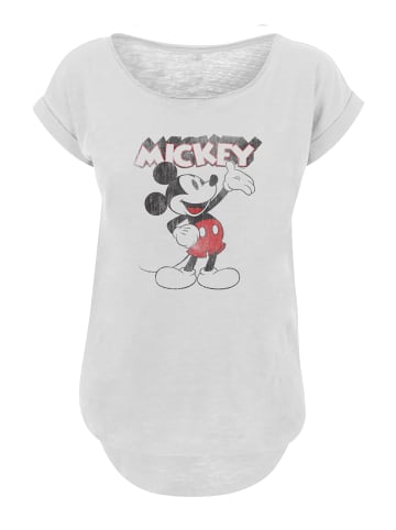 F4NT4STIC T-Shirt Disney Micky Maus Presents Film Movie TV Comic in weiß