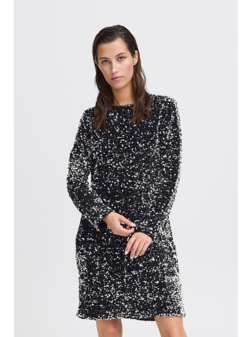 b. young BYPAILLET BOW DRESS - regular fit in Silver Sequin Mix