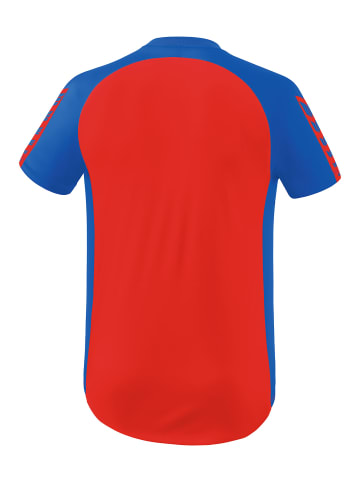 erima Six Wings Trikot in red/new royal