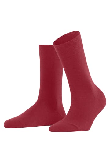 Falke Socken Sensitive Berlin in Scarlet