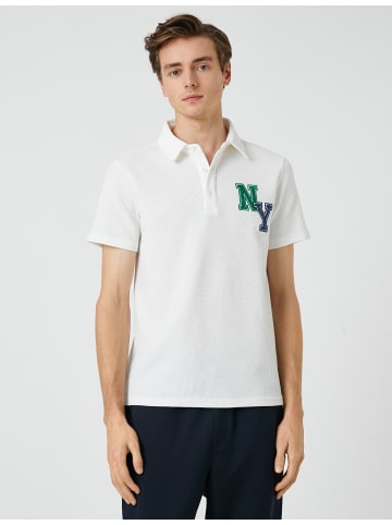 KOTON T-shirt in Ekru