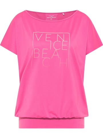 Venice Beach Rundhalsshirt VB MIA in pink sky