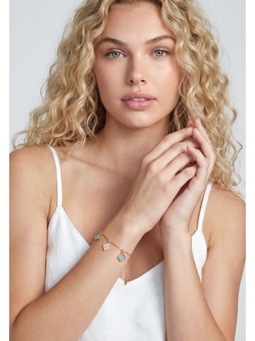 gaya Women Bracelet in Rose Gold Turquoise