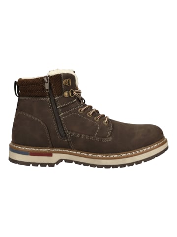 DOCKERS Stiefelette in Dunkelbraun