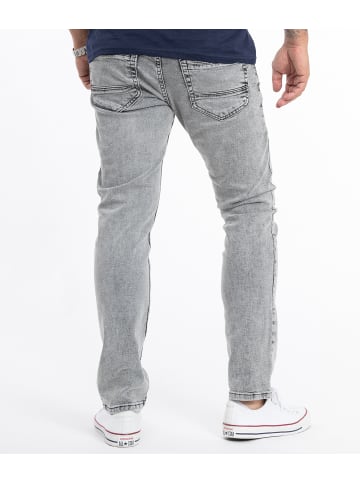Rock Creek Jeans Straight Leg in Grau
