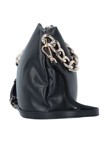 Seidenfelt Eke Schultertasche 29 cm in black-gold