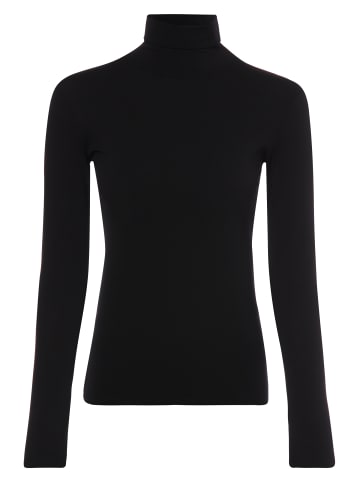 MARC CAIN Langarmshirt in schwarz