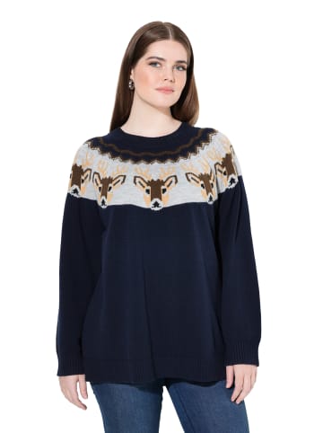Ulla Popken Pullover in marine