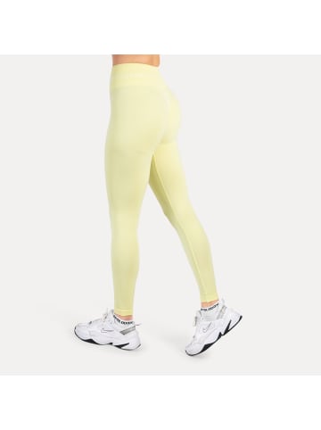 SMILODOX Leggings Scrunch Azura in Gelb