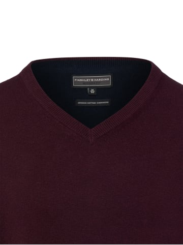 Finshley & Harding Pullover in aubergine - 0002