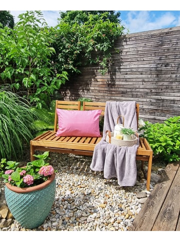 JACK 2er Set Outdoor Kissenhülle 40x60cm Uni in Rosa