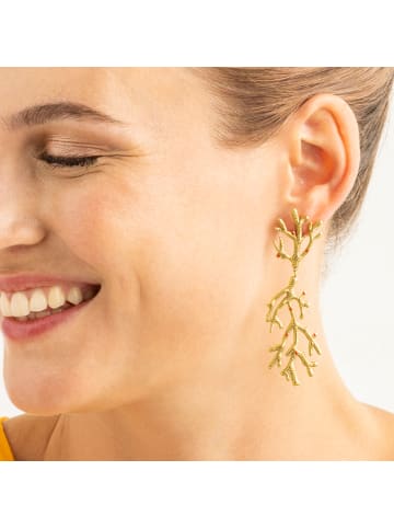 Luxenter Ohrringe Ikuzol mit 18 Karat Gold-Finish – IKUZOL