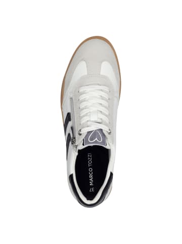 Marco Tozzi Sneaker in WHITE/BLACK